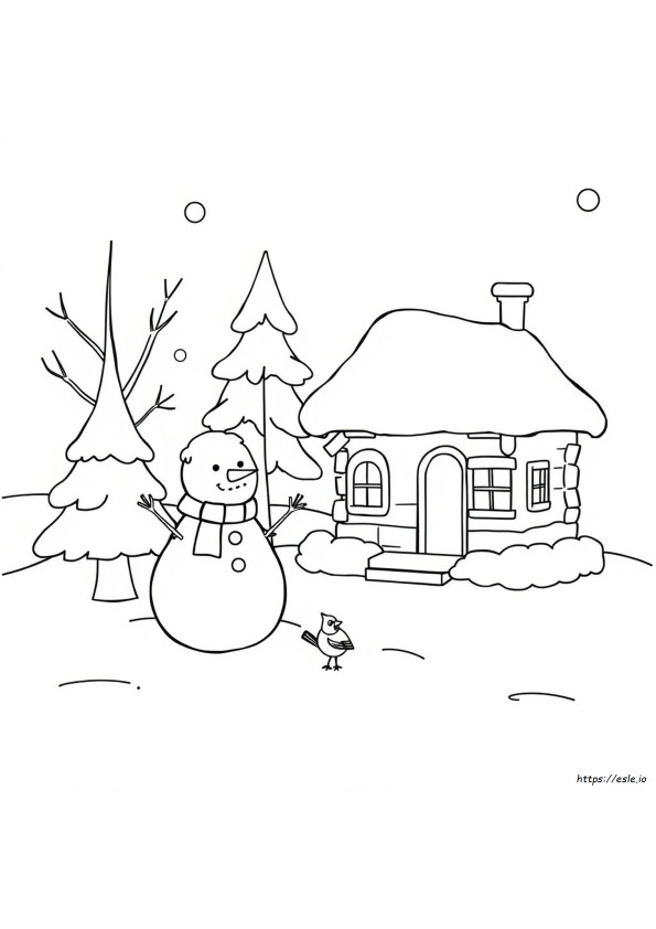 January Coloring Pages Free