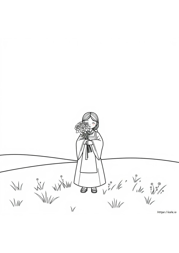 Kim Coloring Pages
