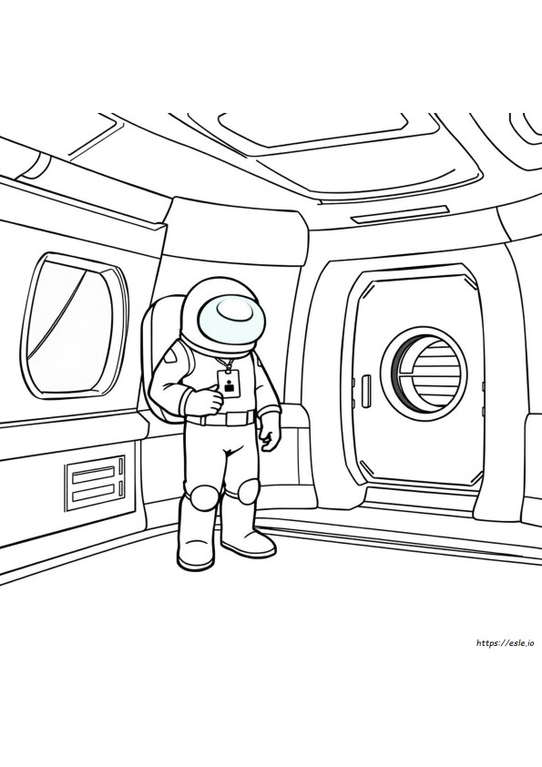 Dibujos Among Us Coloring Pages