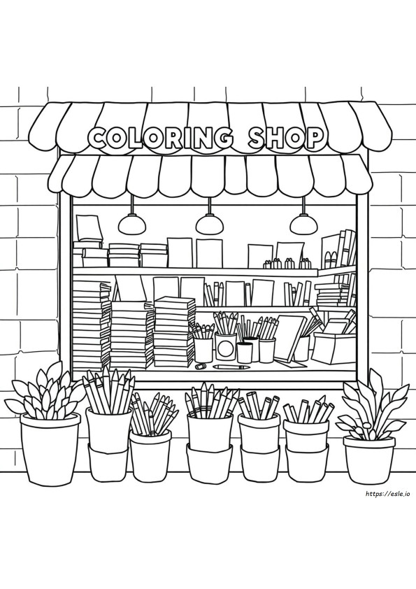 Coloring Shop