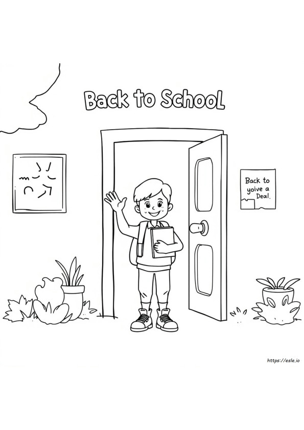 Back To School Coloring Pages Pdf