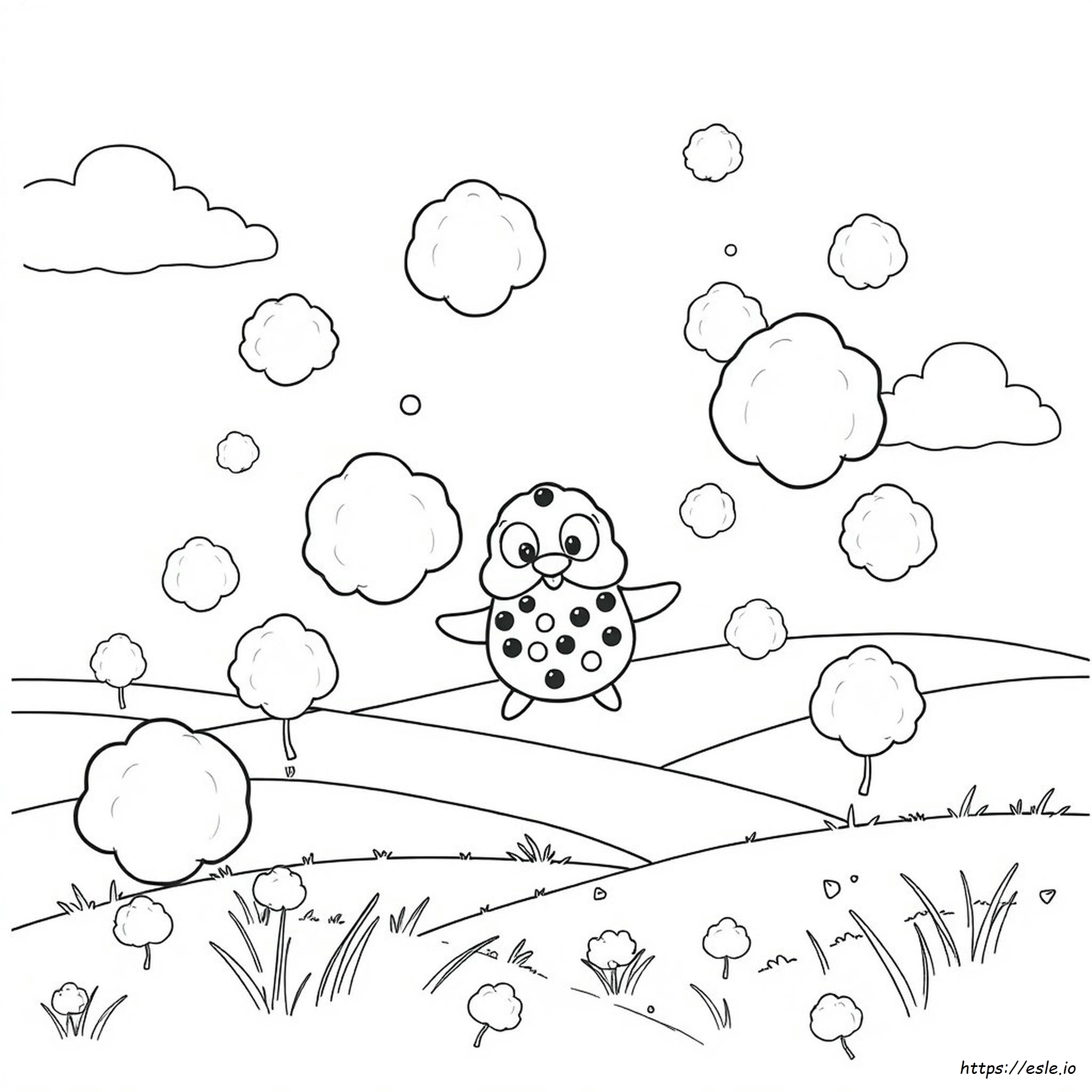 Koffing Para Colorear