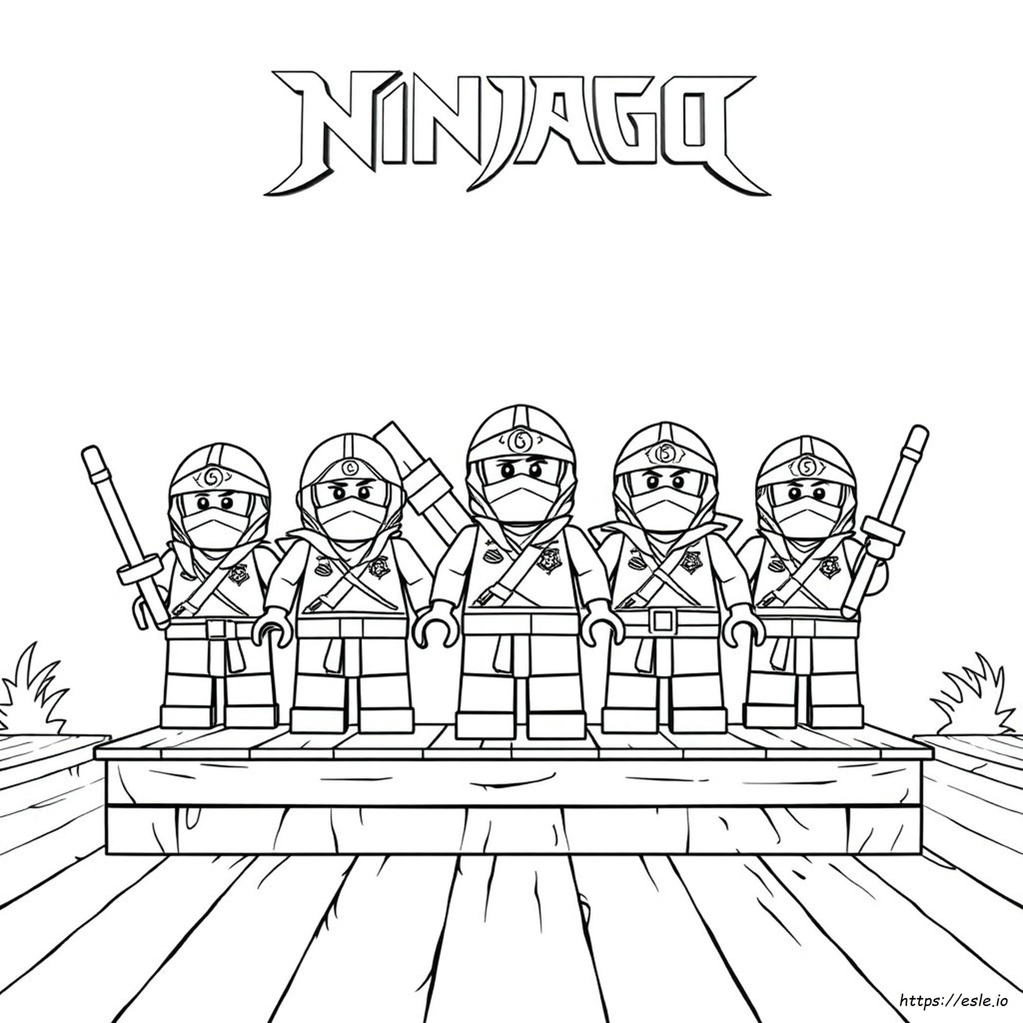 Free Printable Lego Ninjago Coloring Pages