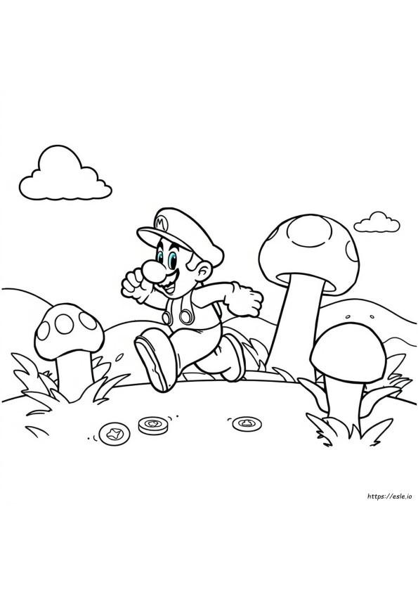 Super Mario 3D World Para Colorir