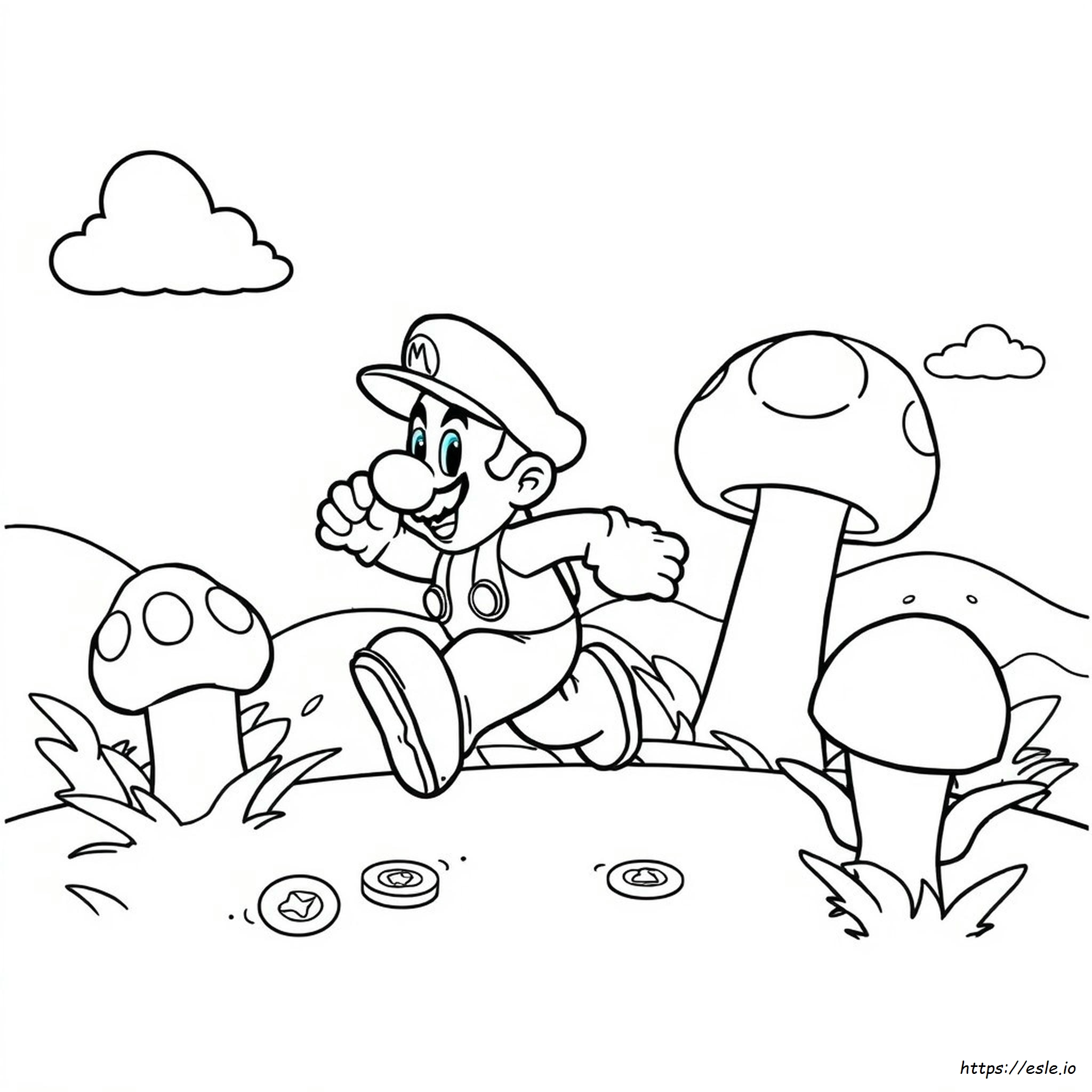 Süper Mario 3D World Boyama