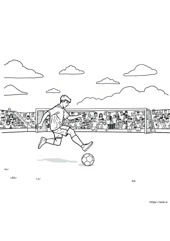 Soccer Coloring Sheets Printable