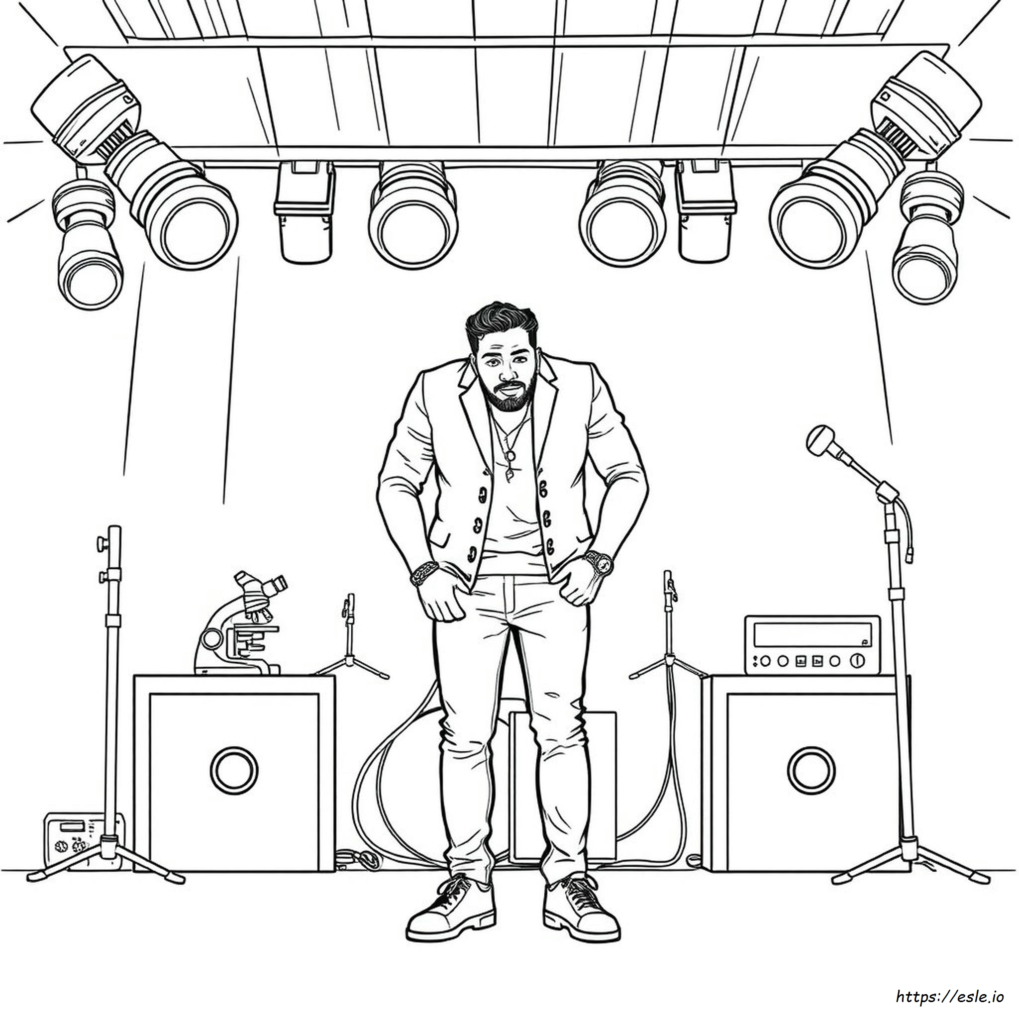 Jason Derulo Coloring Pages