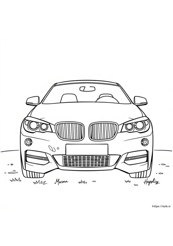 Bmw Logo Coloring Pages