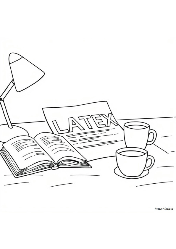 Pagina Da Colorare In Lattice
