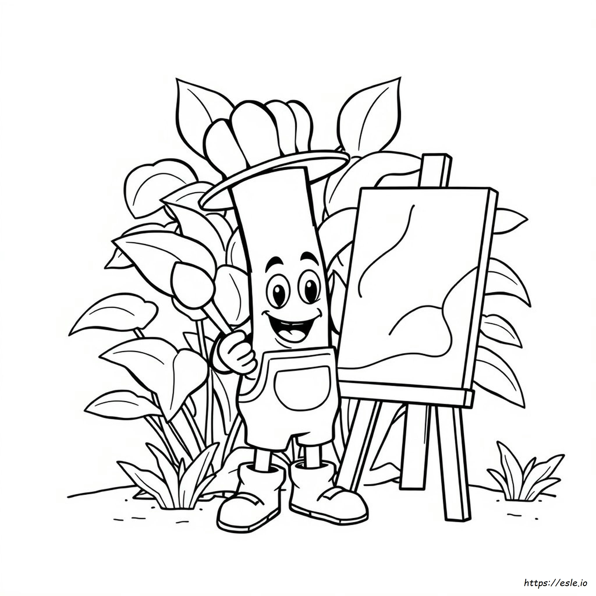 Sauce Gardner Coloring Page - Free Printable