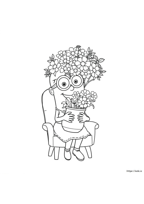 Coloring Pages Of Agnes From Despicable Me
