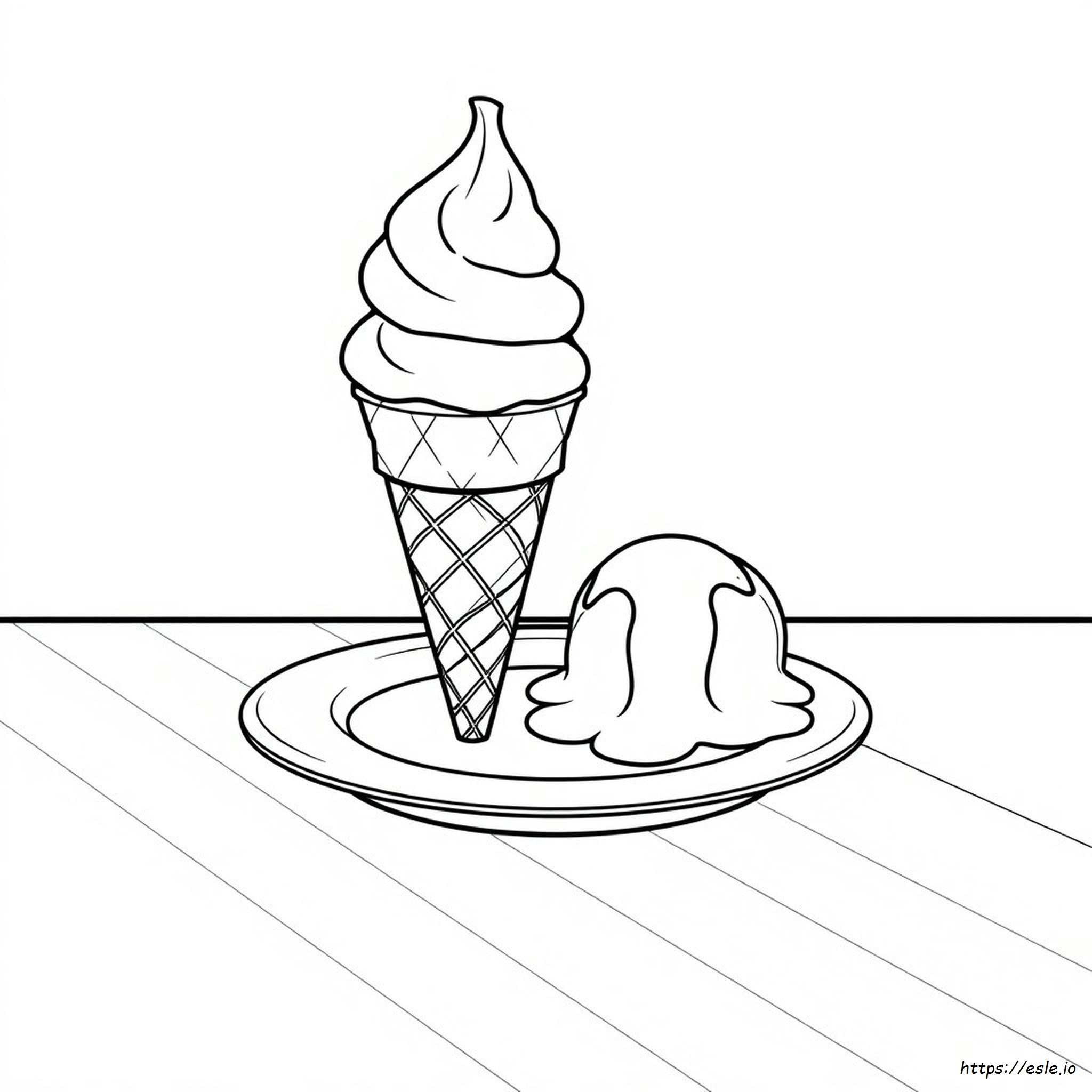 Print Ice Cream Coloring Pages