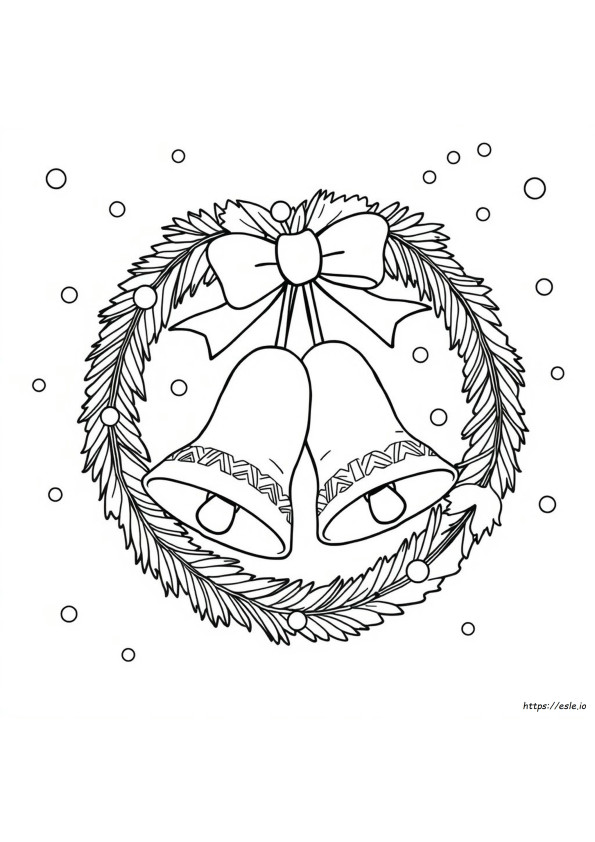 Campana Di Natale Da Colorare