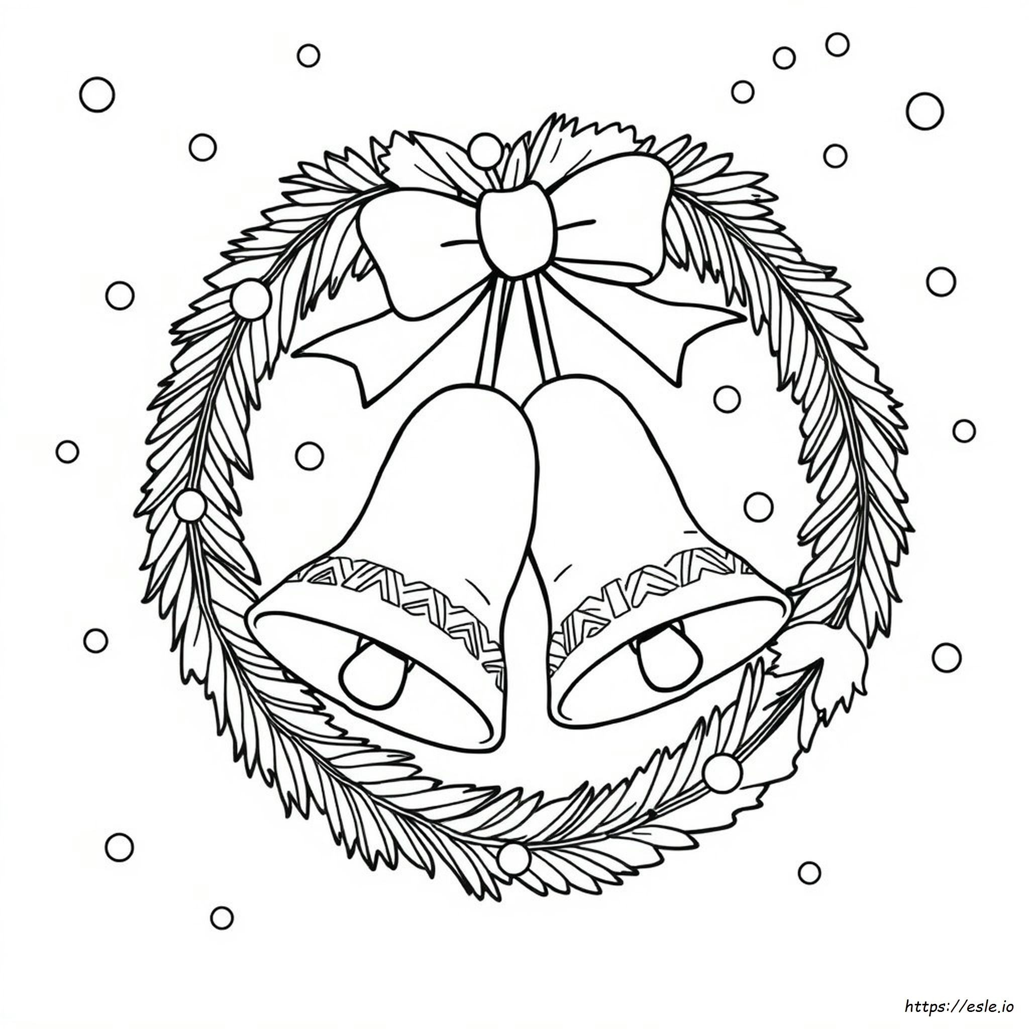 Campana Di Natale Da Colorare