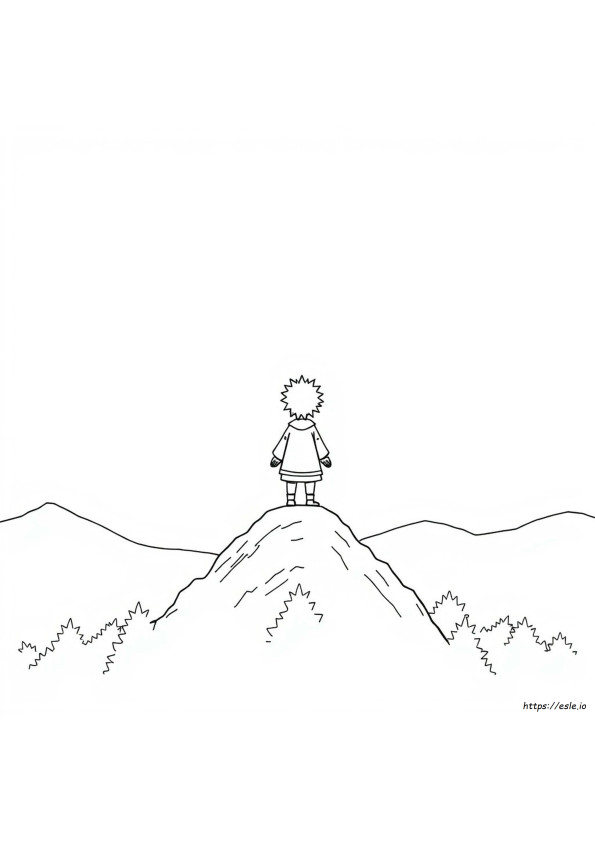 Drawing Yoriichi Coloring Page
