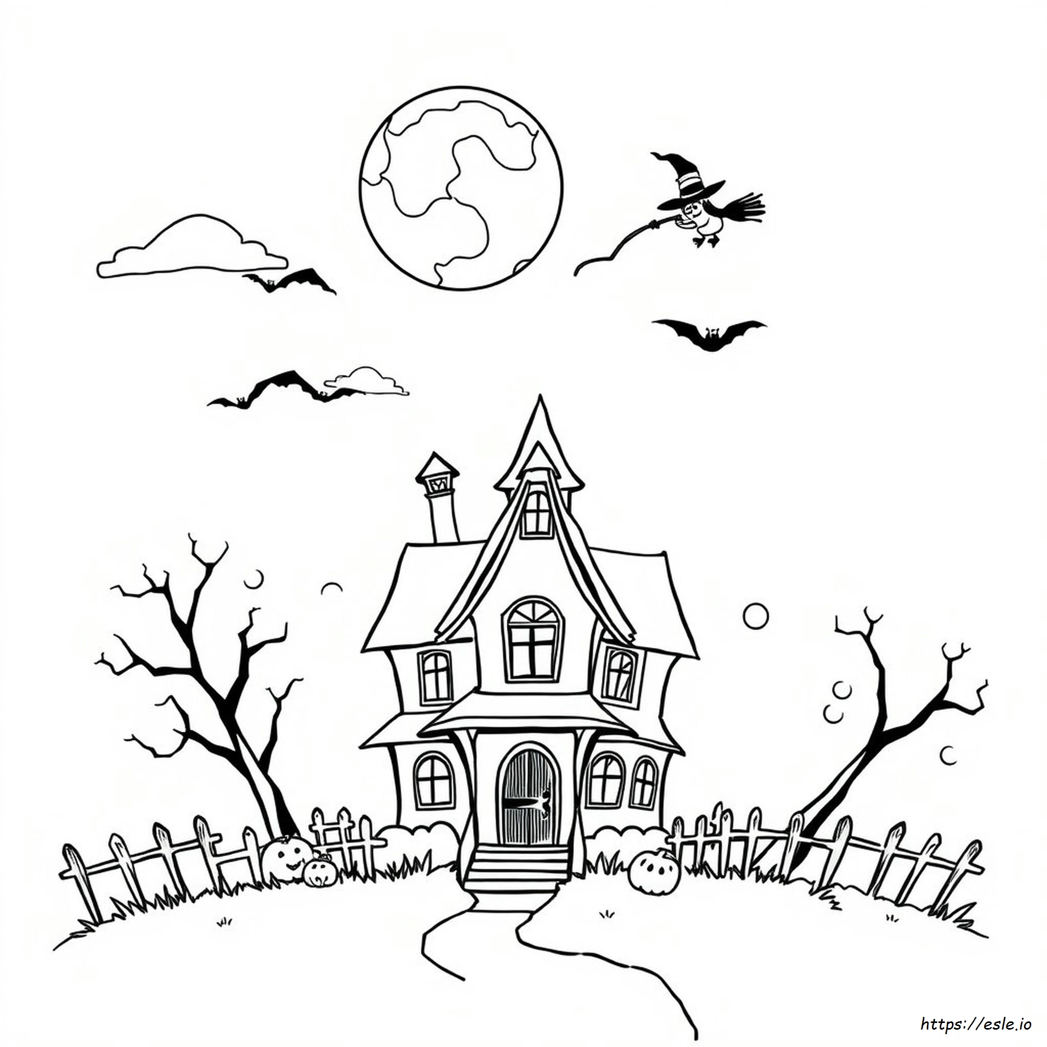 Ijesztő Halloween Színezők