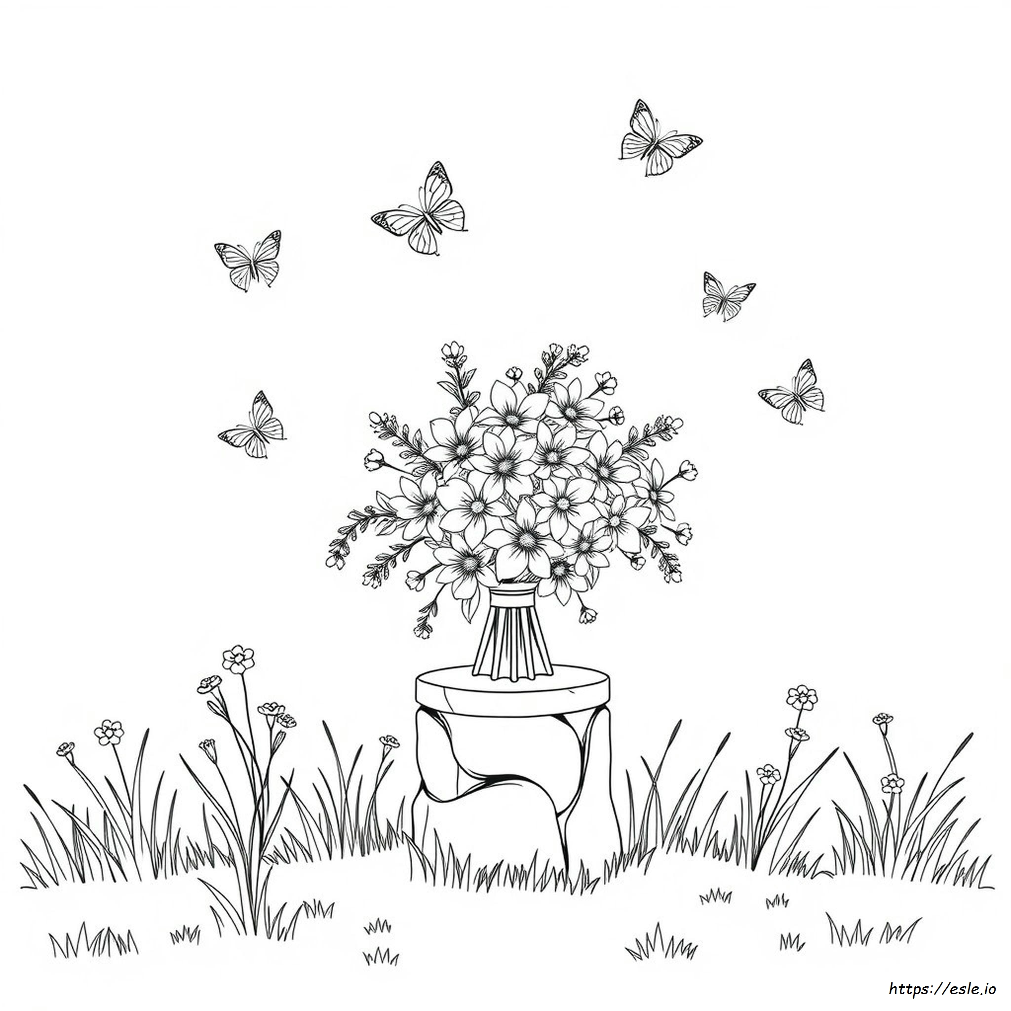 Coloriage De Fleurs Pour Adultes Gratuit À Imprimer