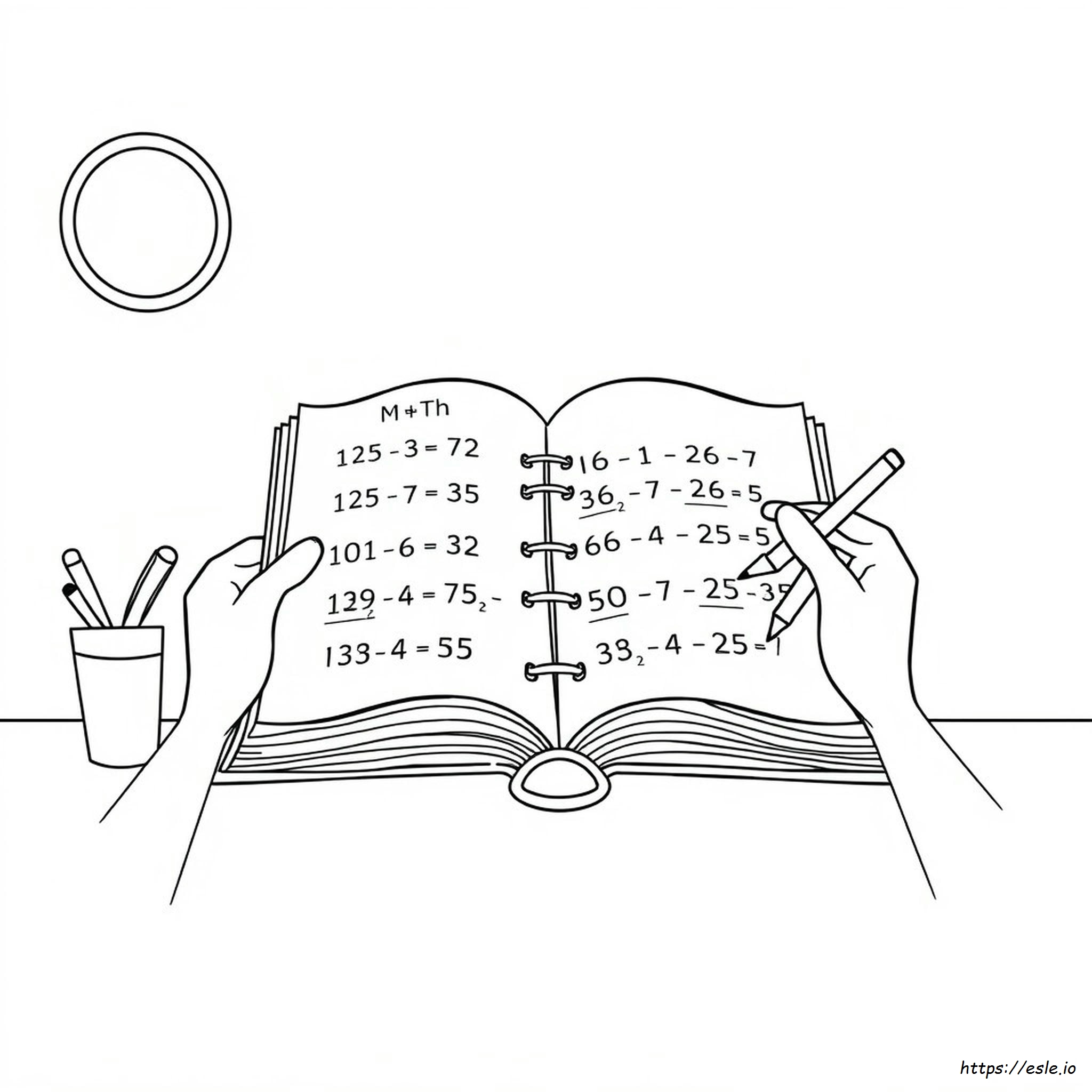 Desenhos Para Colorir Com Tabuada De Multiplicação