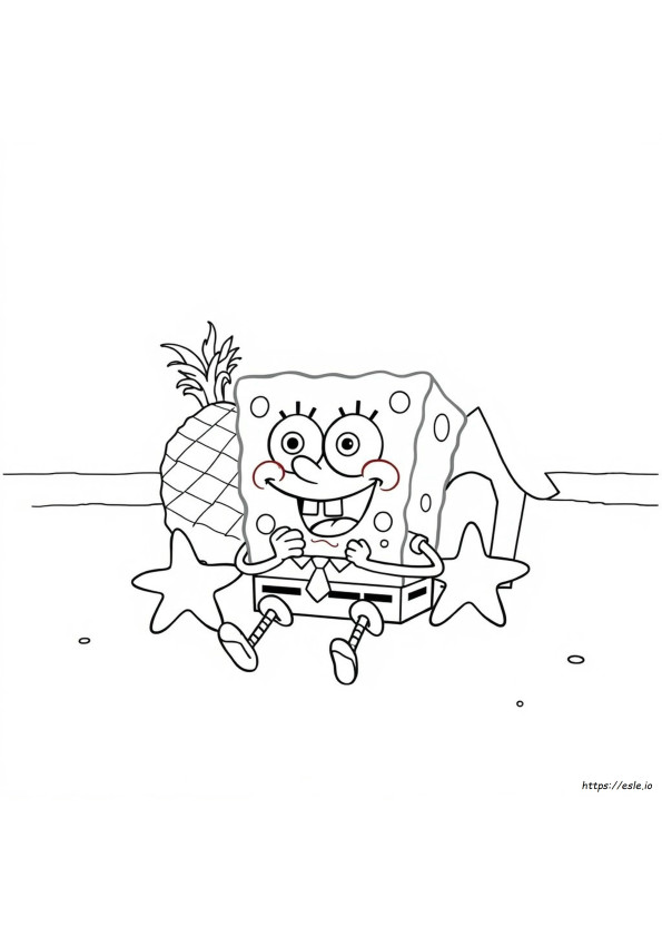 Spongebob Squarepants Colouring Pages