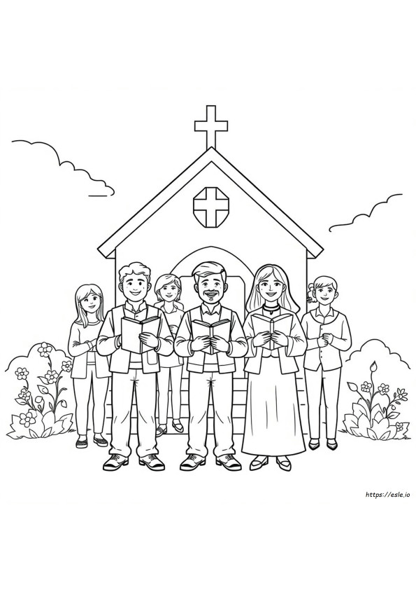 Lds Coloring Pages Sharing