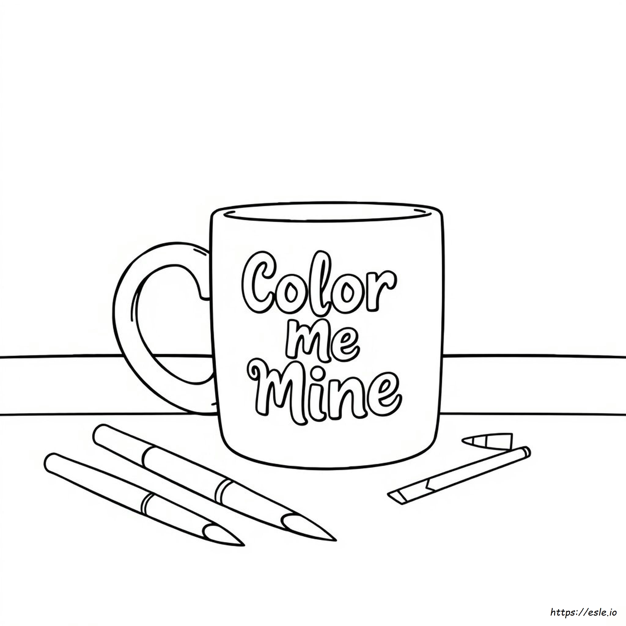 Color Me Mine Mug Ideas