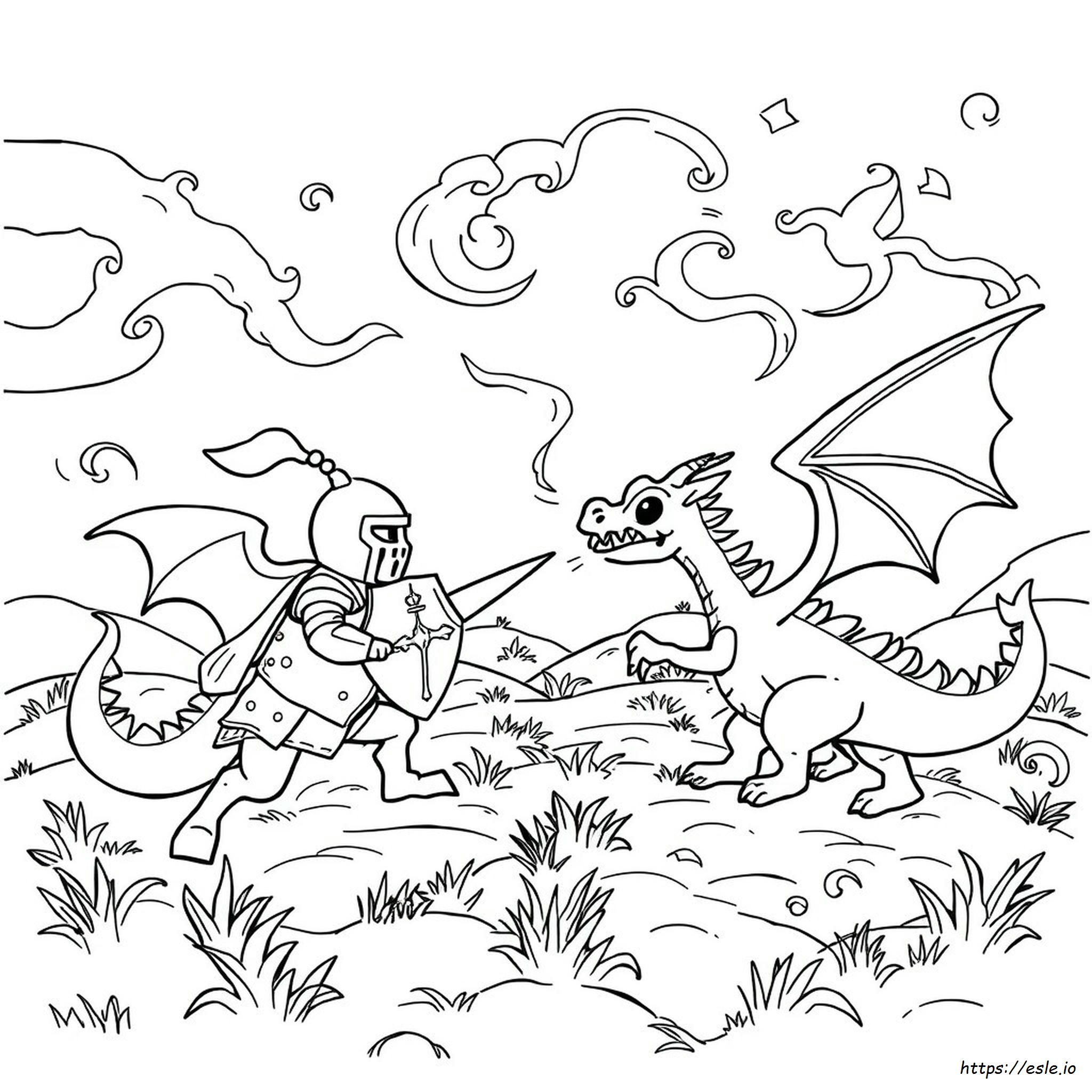Alphabet War Coloring Page
