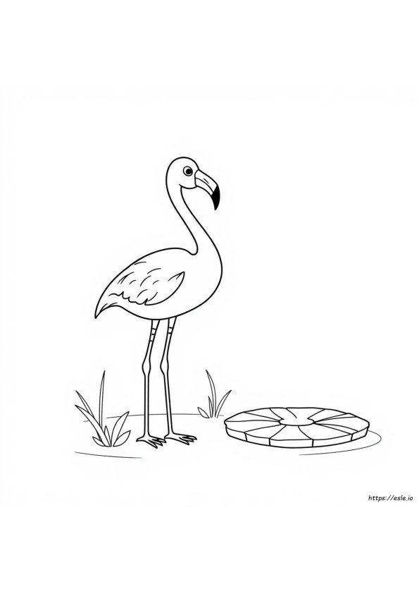 Süße Flamingo Ausmalbilder Zum Ausdrucken