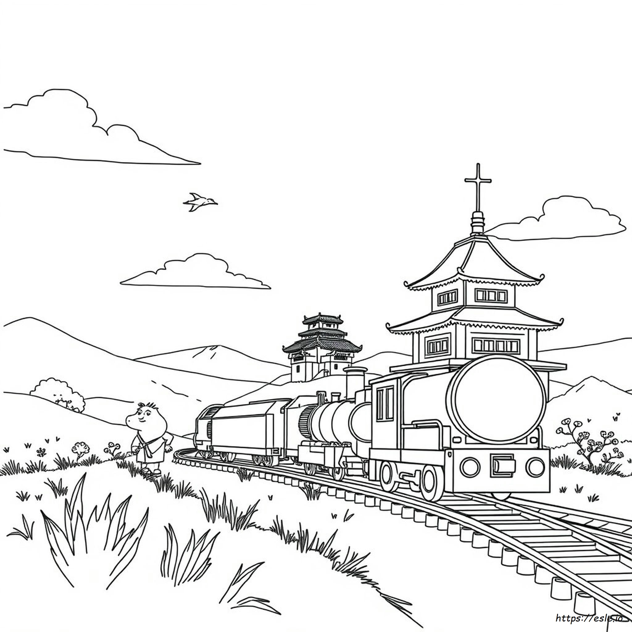 Printable Studio Ghibli Coloring Pages