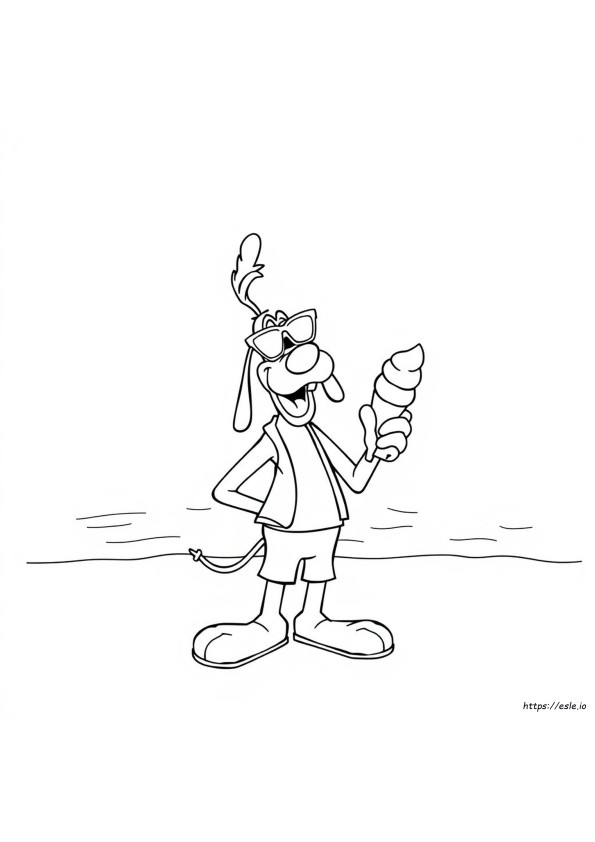 Goofy Ausmalbilder