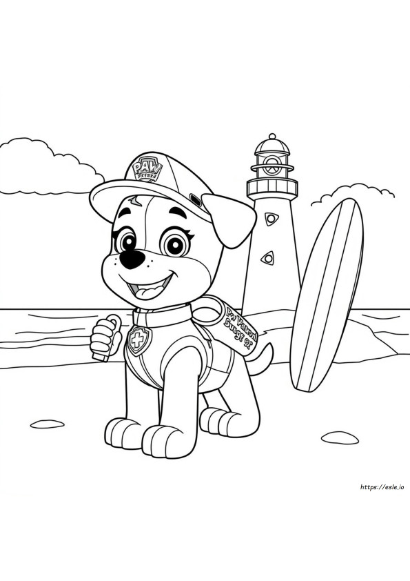 Paw Patrol Disegni Da Colorare Gratis
