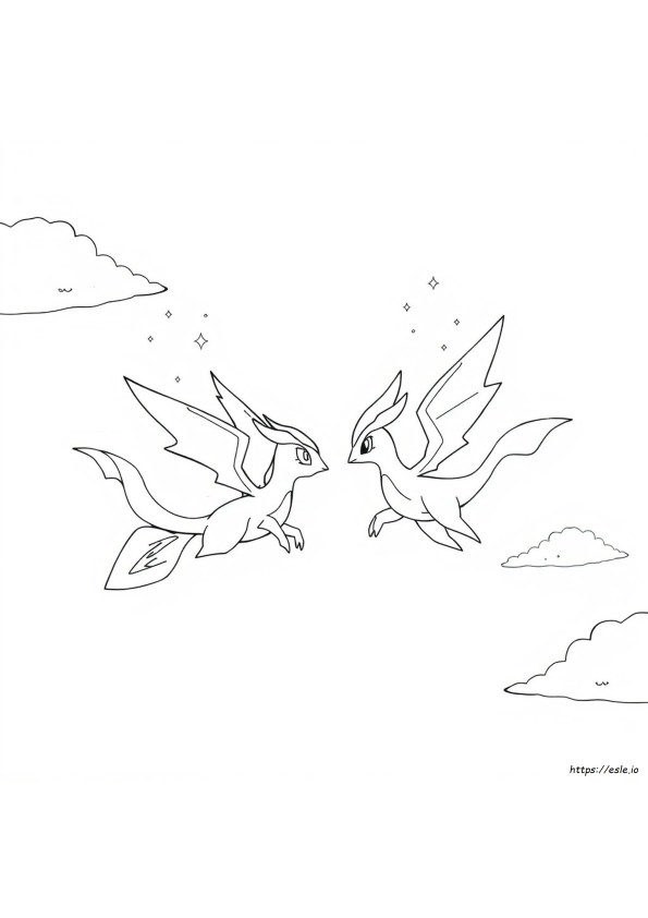 Latias E Latios Da Colorare
