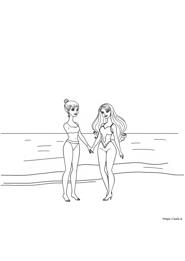 Barbie Chelsea Coloring Pages
