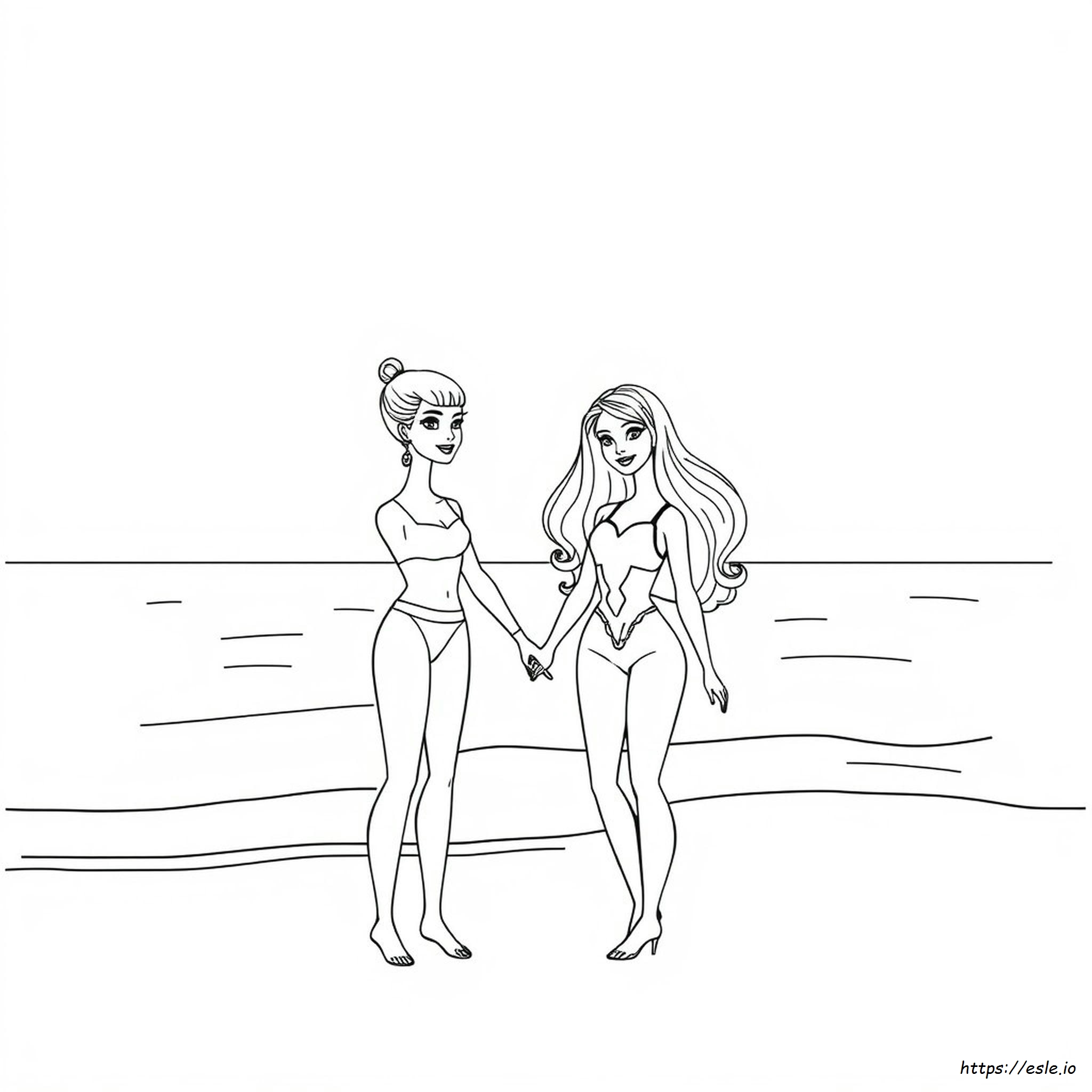 Barbie Chelsea Coloring Pages
