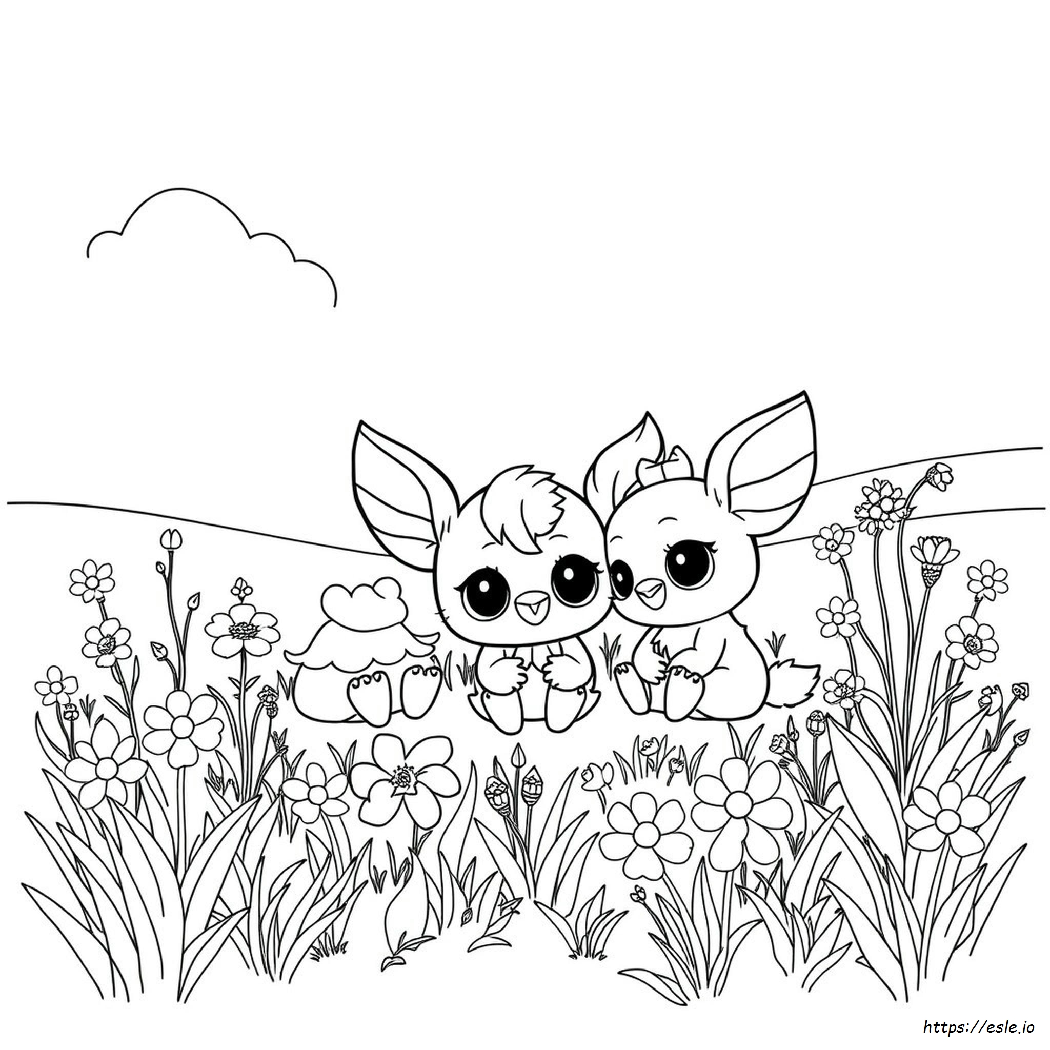 Free Hatchimals Coloring Pages