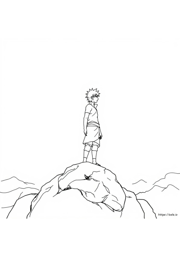 Kleurplaten Van Sasuke
