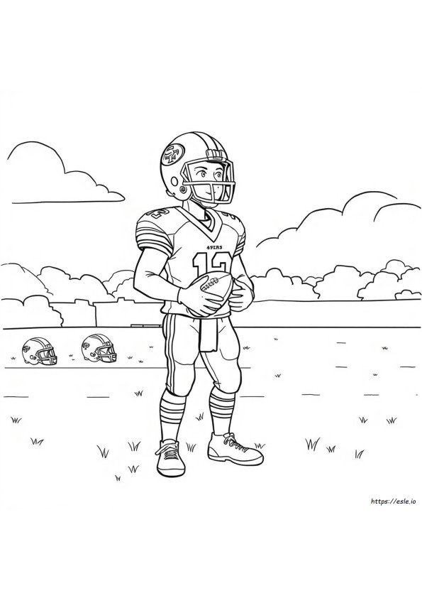 49Ers Ausmalbilder