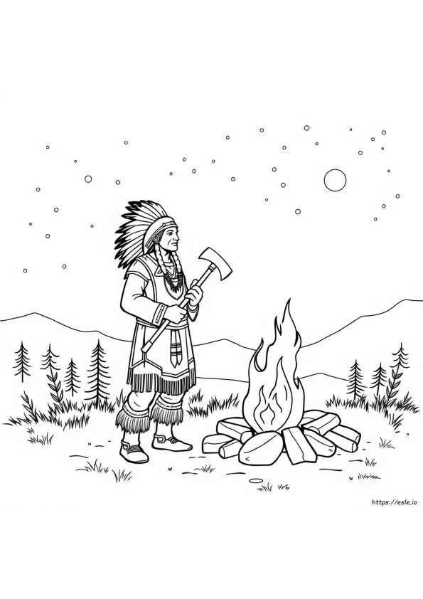 Simboluri Nativ Americane De Colorat