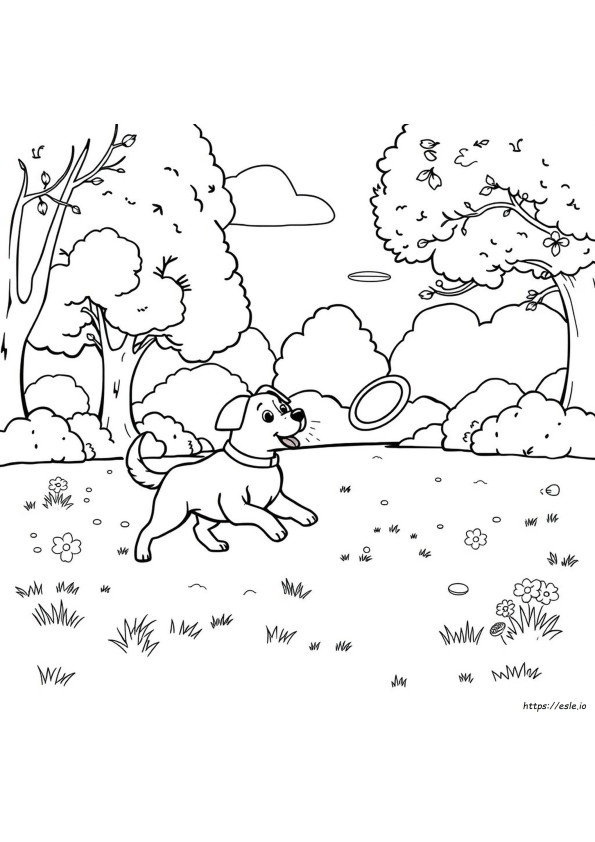 Disegni Da Colorare Per Bambini Con Cani
