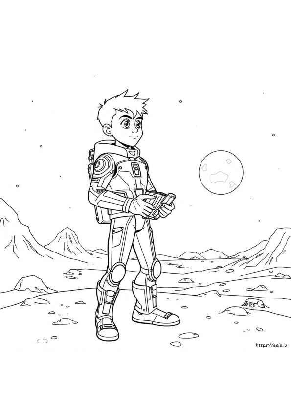 Ben Ten Coloring Pages To Print