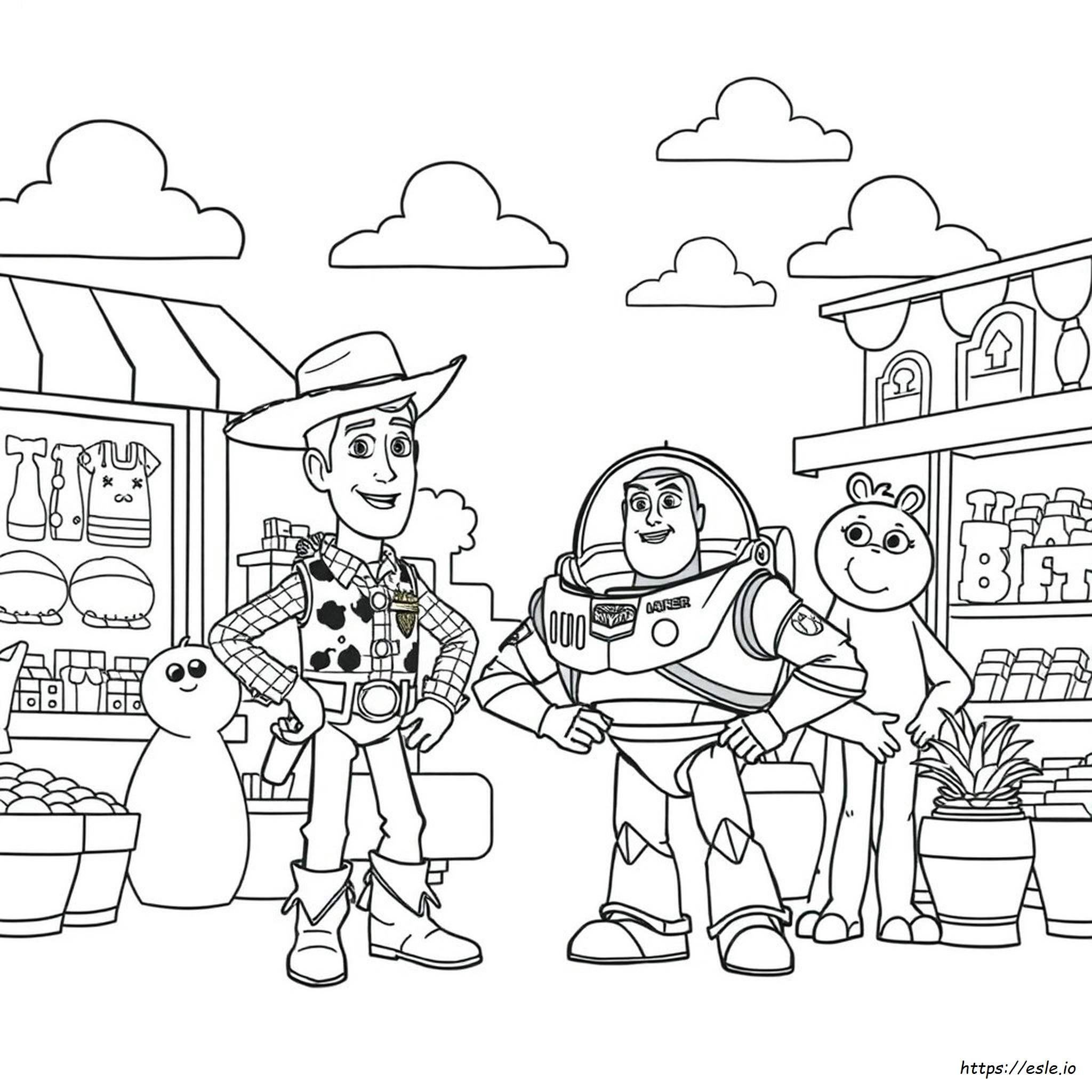 Dibujos De Toy Story Para Imprimir Y Colorear