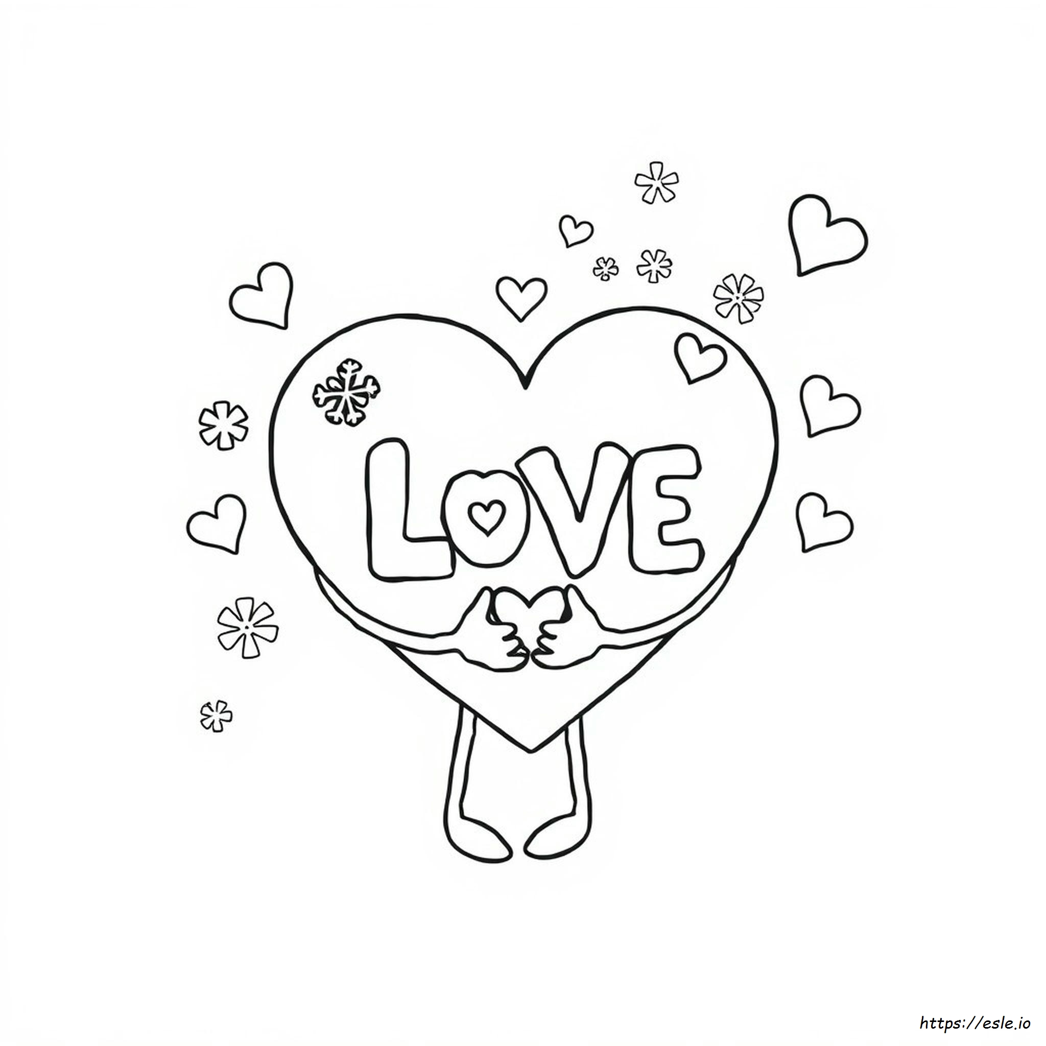Cute February Coloring Pages