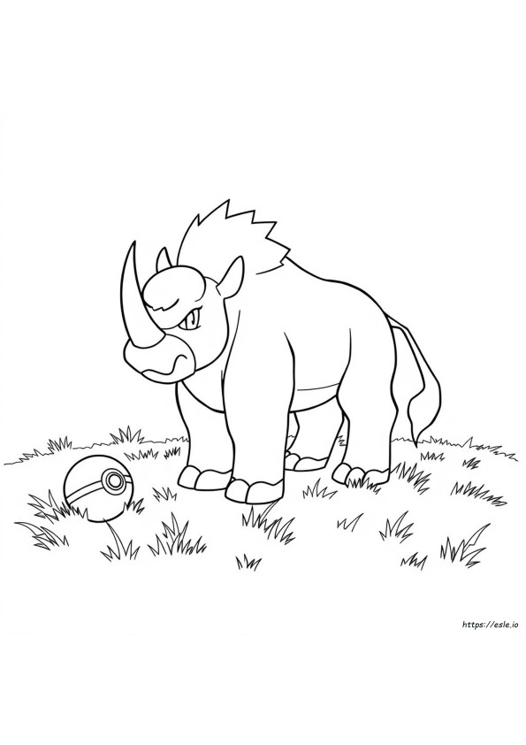 Tauros Pokémon Ausmalbilder