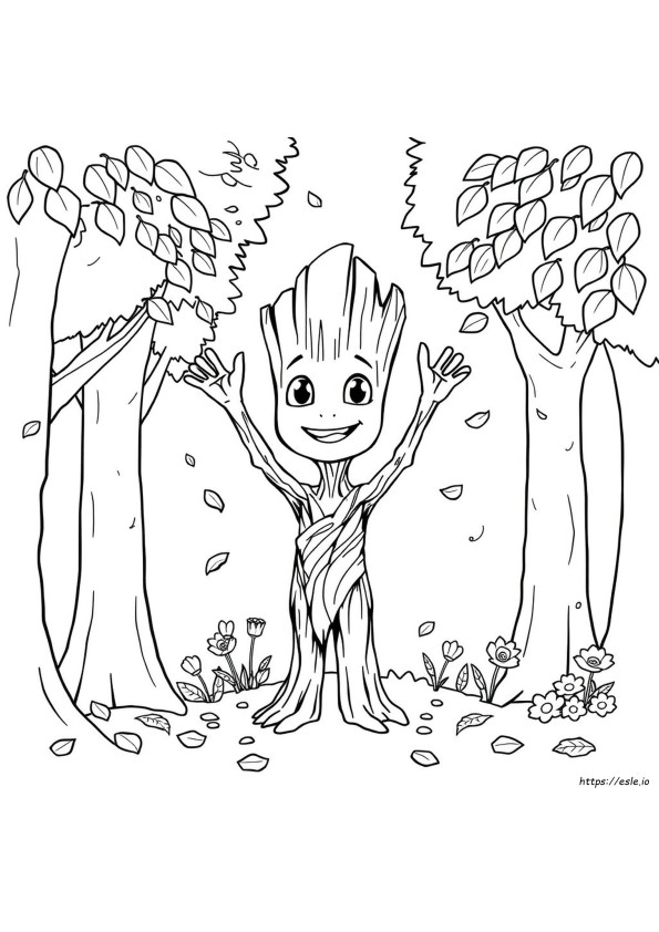Groot Ausmalbilder
