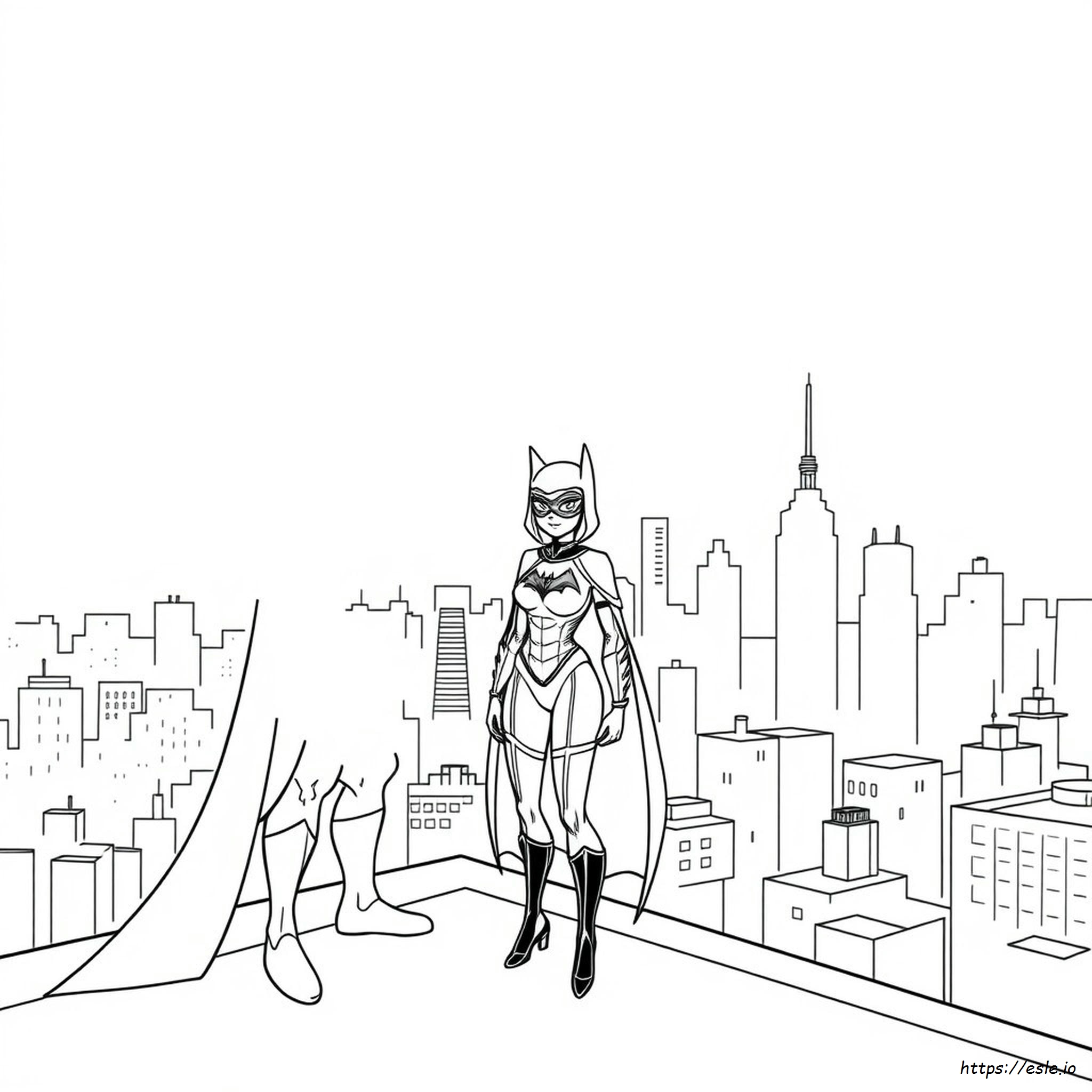 Coloring Pages Of Catwoman