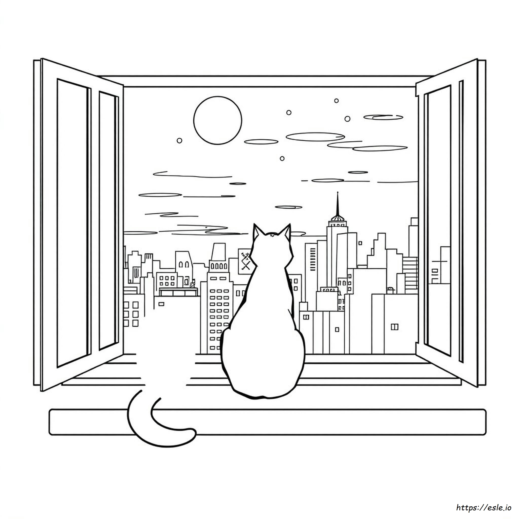 Cat Coloring Pages For Adults Free