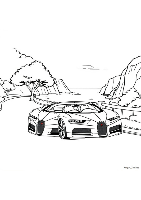 Colouring Bugatti