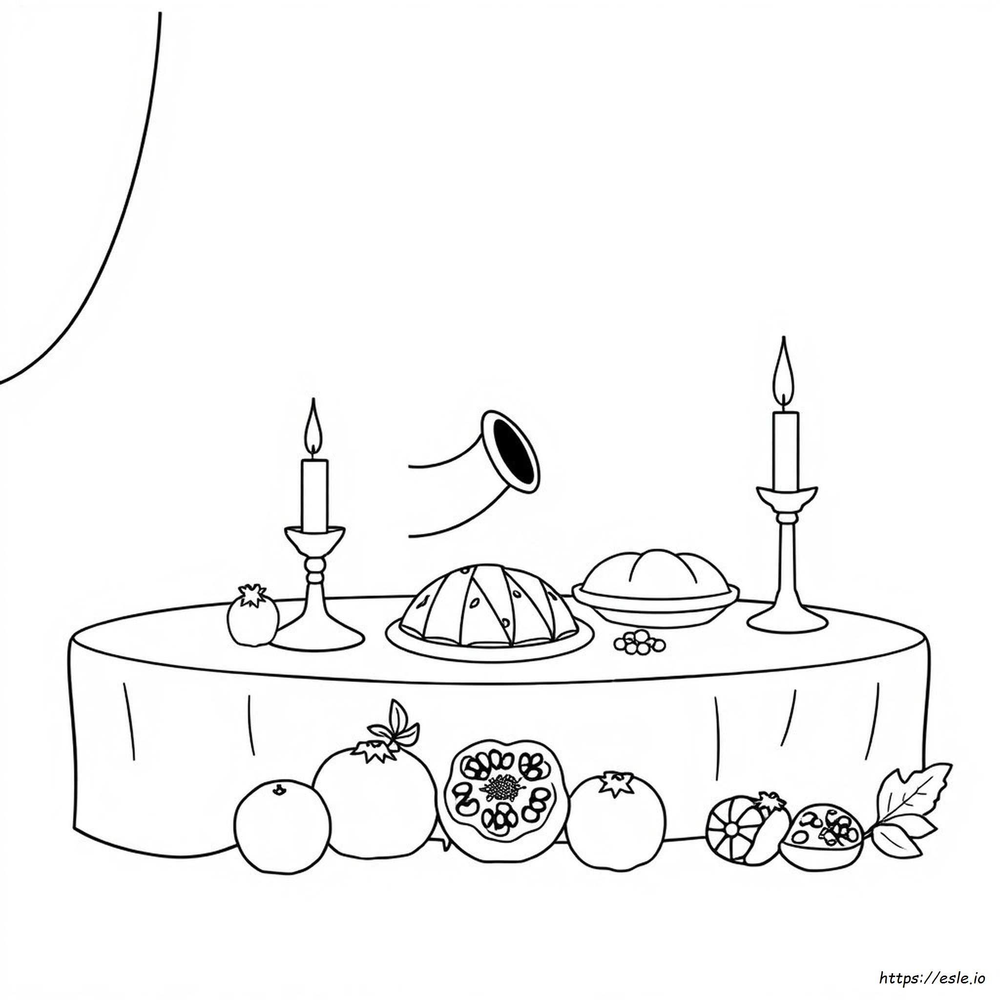 Disegni Da Colorare Per Rosh Hashanah