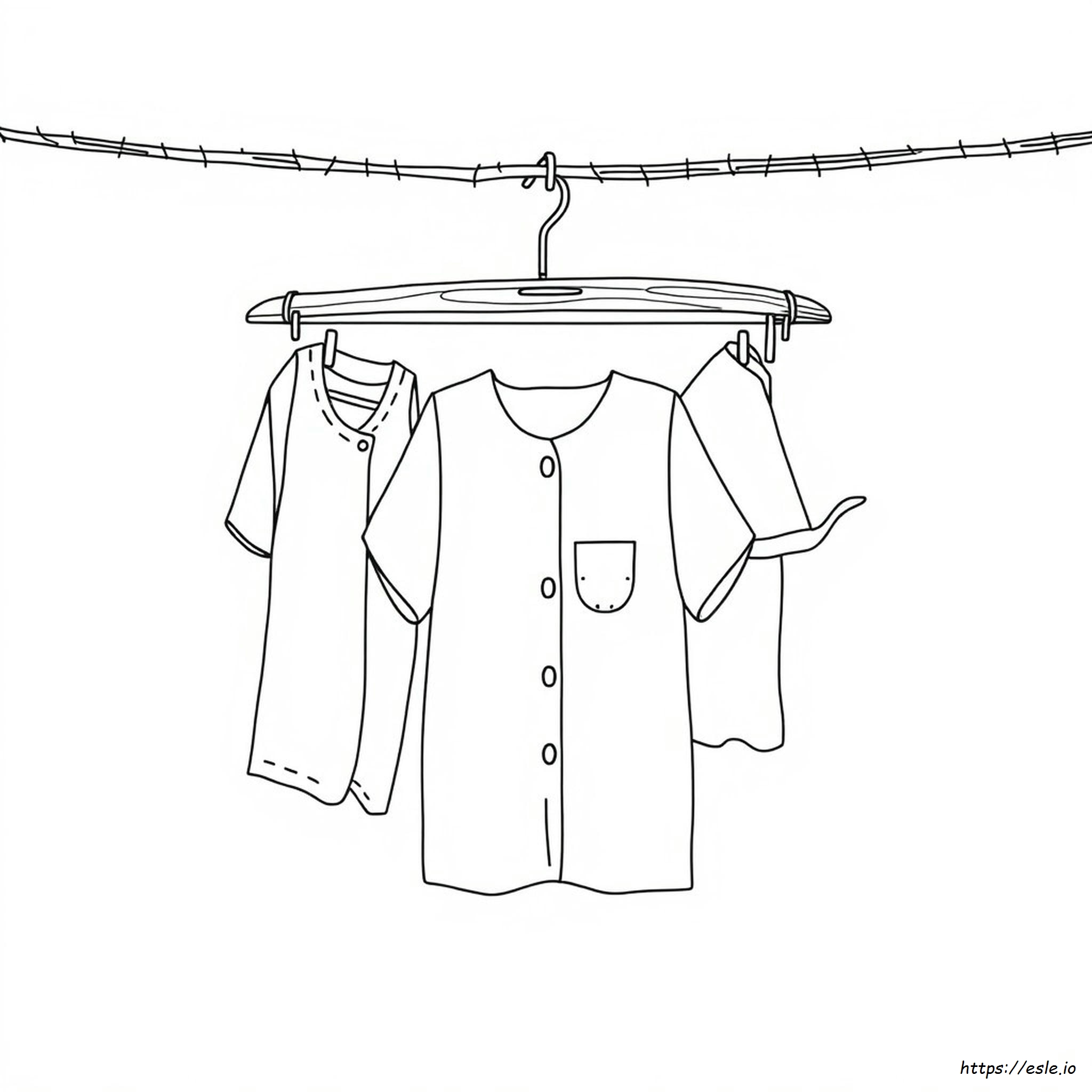 Clothes Coloring Pages Free Printable