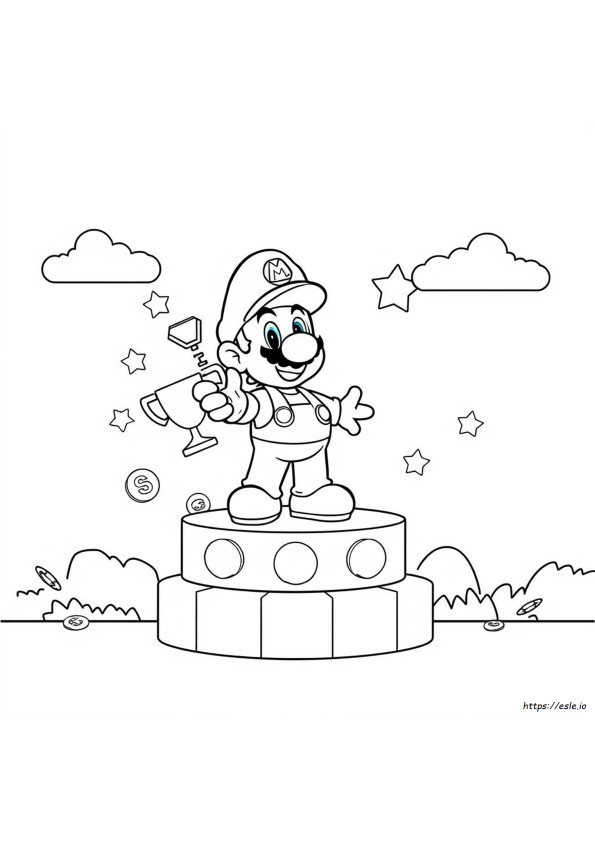 Disegni Da Colorare Di Mario Party Superstars