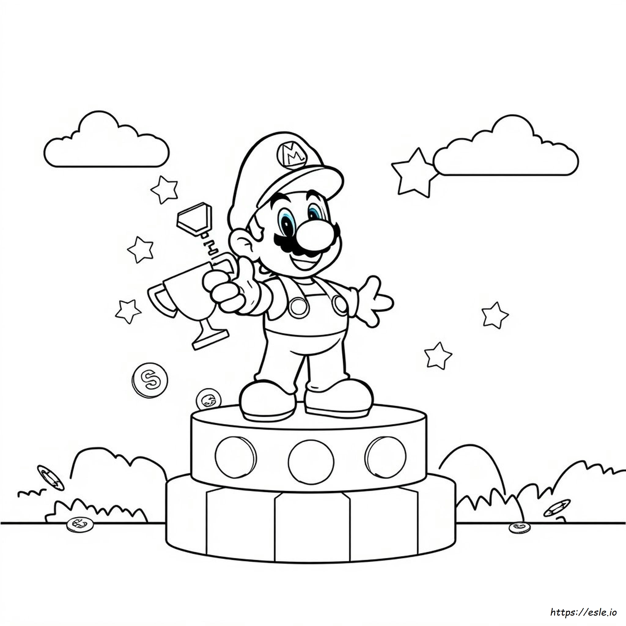 Kolorowanki Mario Party Superstars